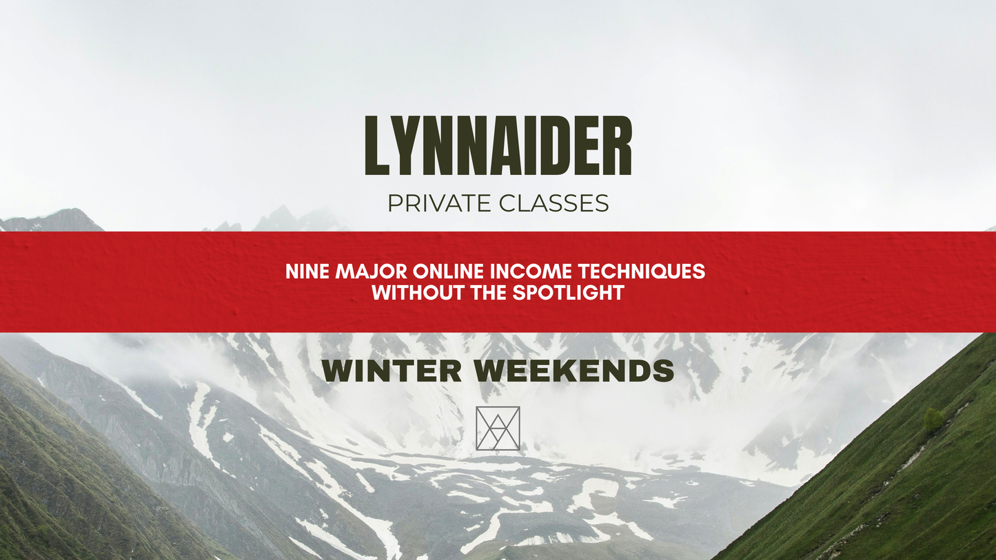 Pre-call for Private Classes - WINTER WEEKENDS