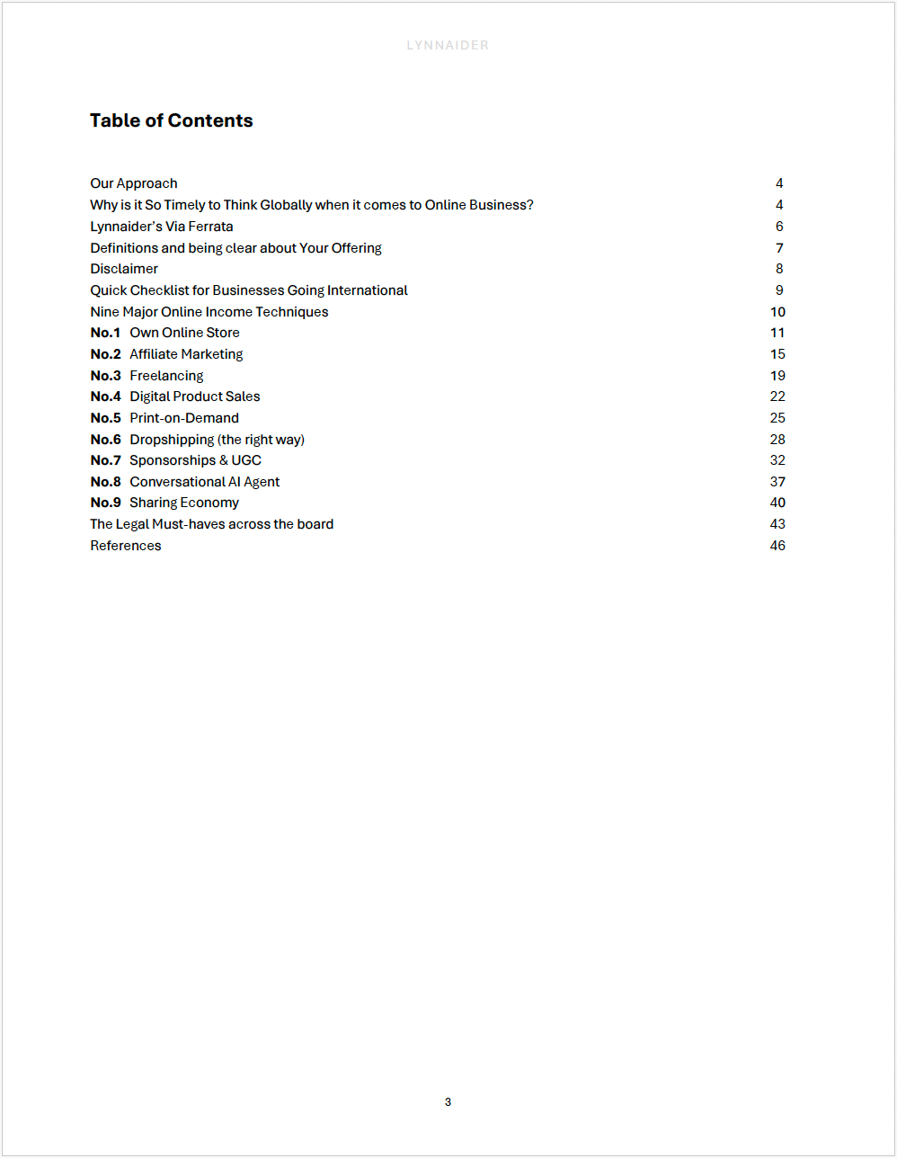 GOING GLOBAL: Nine Major Online Income Techniques - E-Book