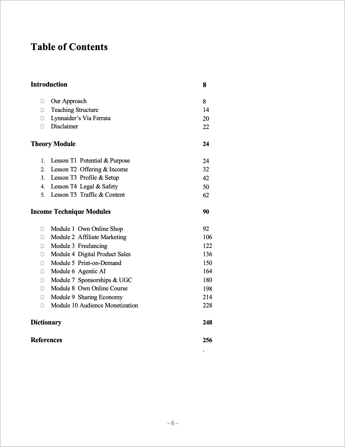 "The Digital Self-Starter" - Quarterly-updated E-book